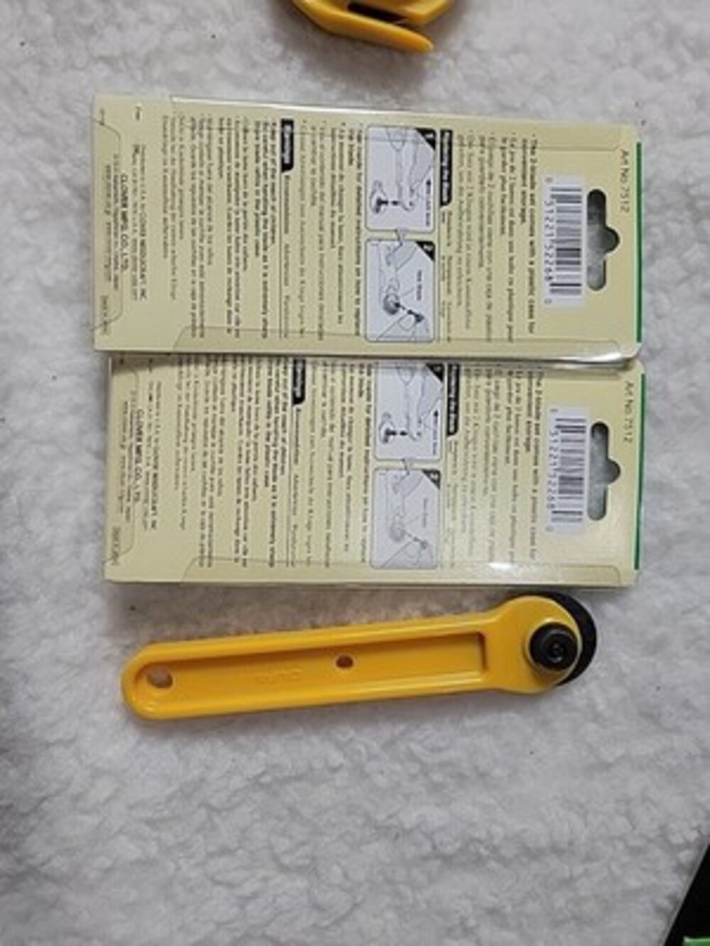 CLOVER ART #7512 ROTARY BLADE REFILLS, 18mm Plus Cutter - Picture 4 of 4